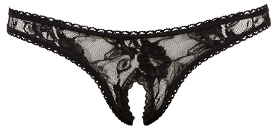 CROTCHLESS STRING BLACK M Inna marka