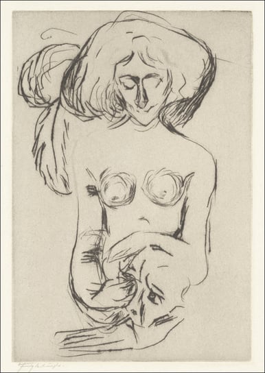 Cruelty (1905), Edvard Munch - plakat 60x80 cm / AAALOE Inna marka