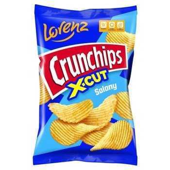 Crunchips X-cut Sól 140g Inny producent