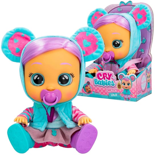 Cry Babies Dressy Lala płacząca lalka TM Toys