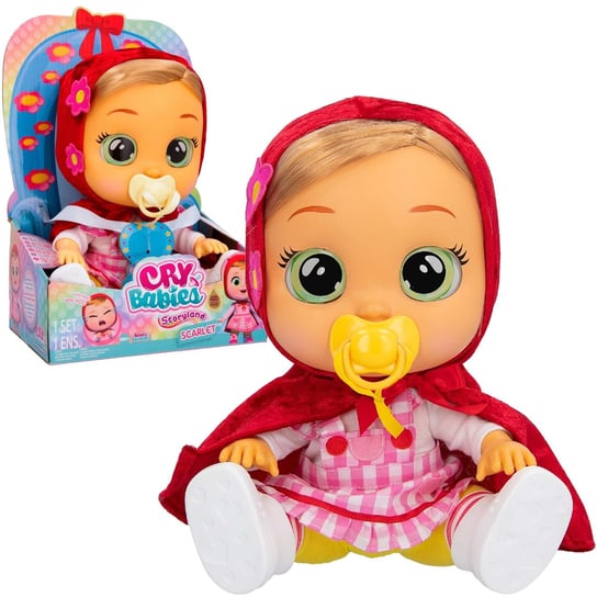 Cry Babies Storyland Scarlet płacząca lalka TM Toys