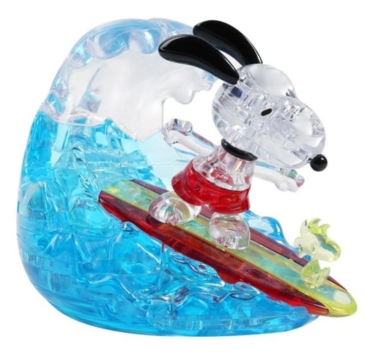 Crystal puzzle Snoopy Surfer Bard