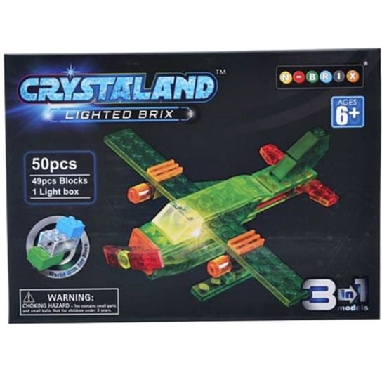 Crystaland, klocki konstrukcyjne 3 w 1 Crystaland