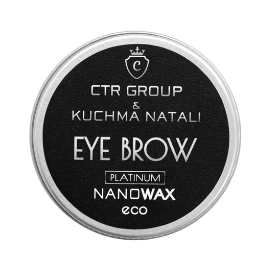 CTR, Wosk do stylizacji brwi Nano Platinum, do włosów cienkich, 30ml CTR
