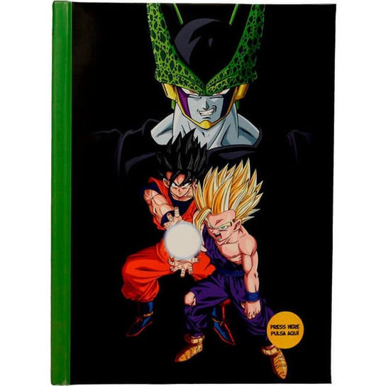 CUADERNO A5 CELL FINAL BATTLE DRAGON BALL Z CON LUZ Inny producent