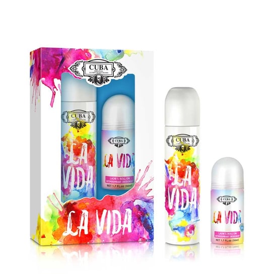 Cuba, La Vida, zestaw prezentowy perfum, 2 szt. Cuba Original