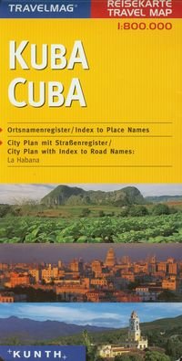 Cuba. Mapa turystyczna 1:800 000 Opracowanie zbiorowe