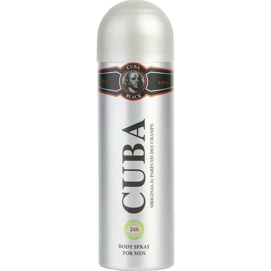 Cuba Original, Cuba Black, dezodorant, 200 ml Cuba Original