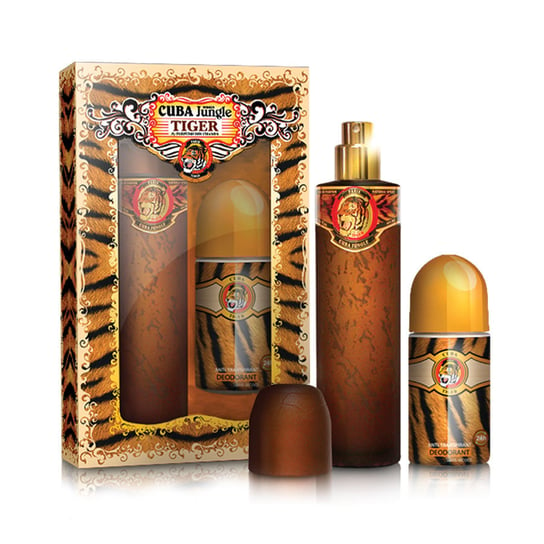 Cuba Original, Cuba Jungle Tiger, zestaw prezentowy kosmetyków, 2 szt. Cuba Original