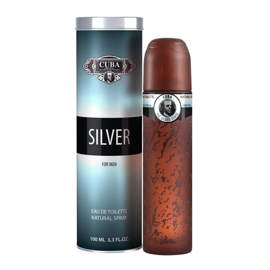 Cuba Original, Cuba Silver For Men, woda toaletowa, 100 ml Cuba Original