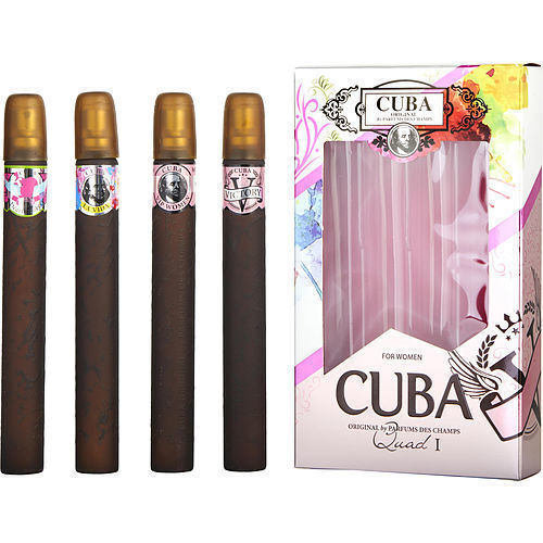CUBA QUAD I ZESTAW EDP 4x35ML WODA PERFUMOWANA Cuba Original