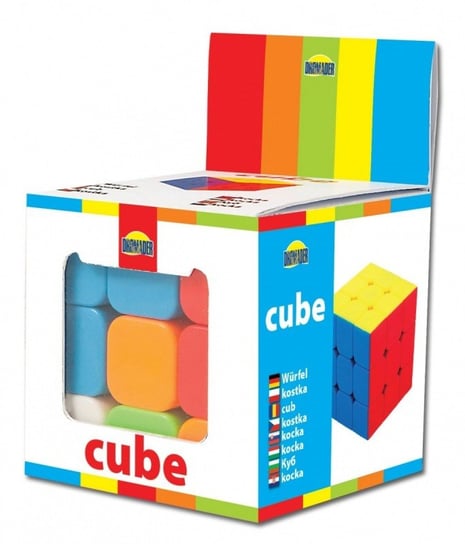 Cube, logiczna kostka do układania, Dromader Dromader