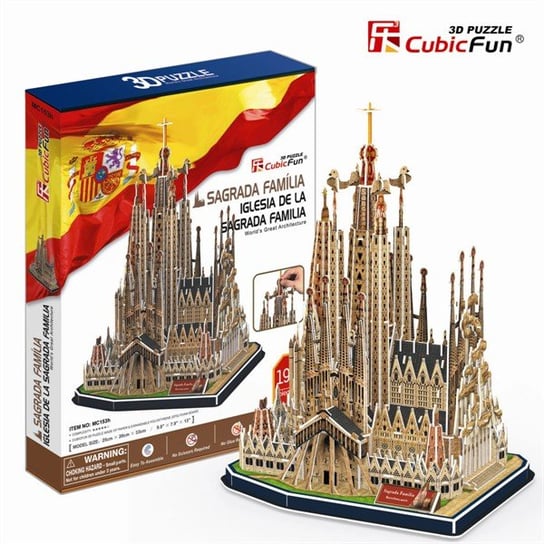 Cubic Fan, puzzle 3D Sagrada Familia Cubic Fun