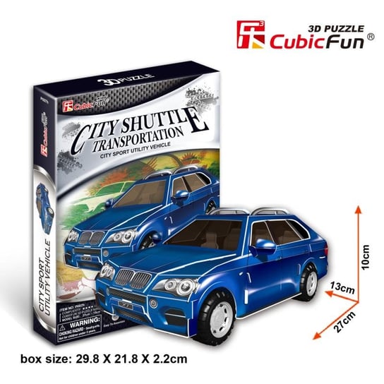 Cubic Fun, puzzle 3D Auto sportowe Cubic Fun