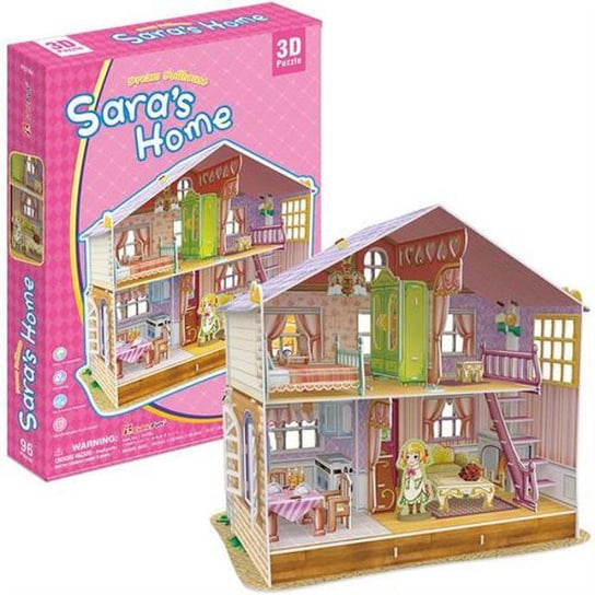 Cubic Fun, puzzle 3D Domek dla lalek: Sara Cubic Fun