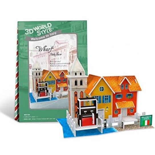 Cubic Fun, puzzle 3D Domki świata: Włochy Cubic Fun