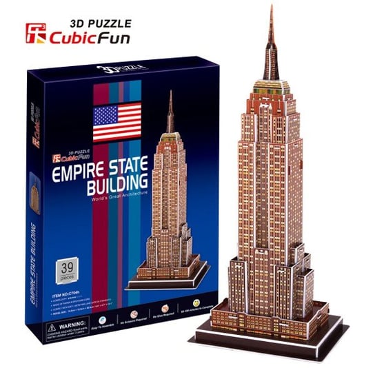 Cubic Fun, puzzle 3D Empire State Building Cubic Fun