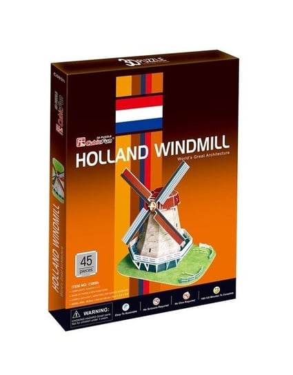 Cubic Fun, puzzle 3D Holland Windmill Cubic Fun
