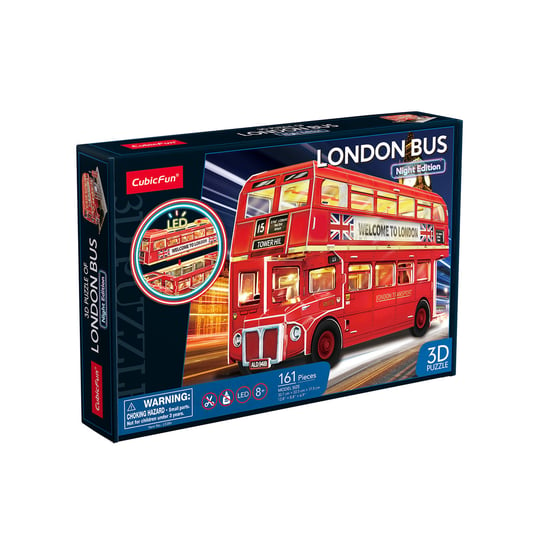 Cubic Fun, Puzzle 3d, Londyński Autobus Cubic Fun