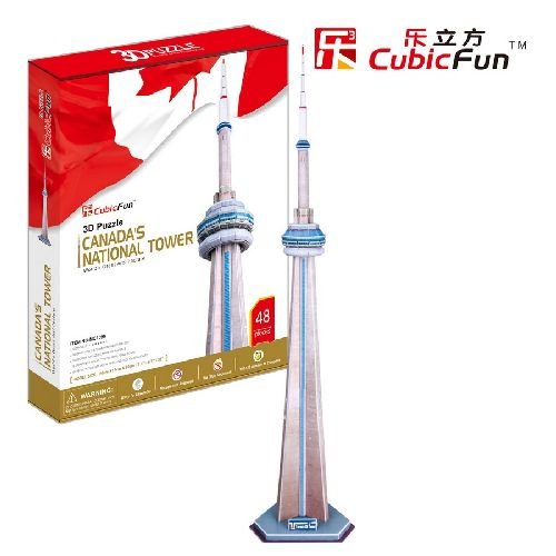 Cubic Fun, puzzle 3D National Tower Canada, 1532 Cubic Fun