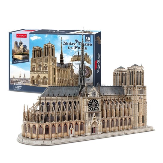 Cubic Fun, puzzle 3D Notre Dame de Paris Cubic Fun