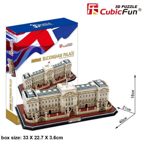 Cubic Fun, puzzle 3D Pałac Buckingham Cubic Fun