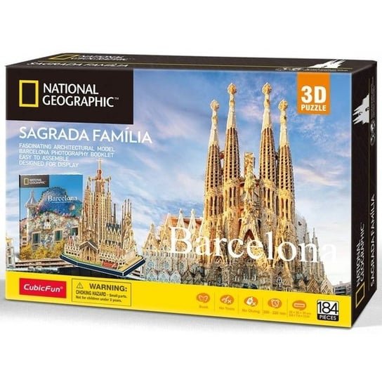 Cubic Fun, puzzle 3D Sagrada Família Cubic Fun