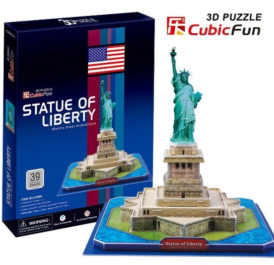 Cubic Fun, puzzle 3D Statua Wolności Cubic Fun