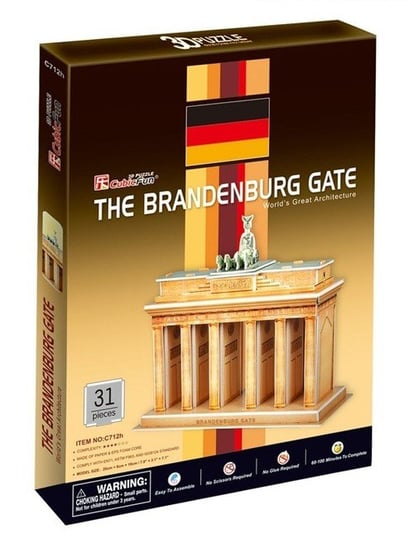 Cubic Fun, puzzle 3D The Brandenburg Gate Cubic Fun