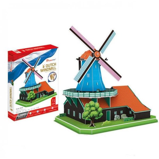 Cubic Fun, puzzle 3D Wiatrak Holenderski Cubic Fun