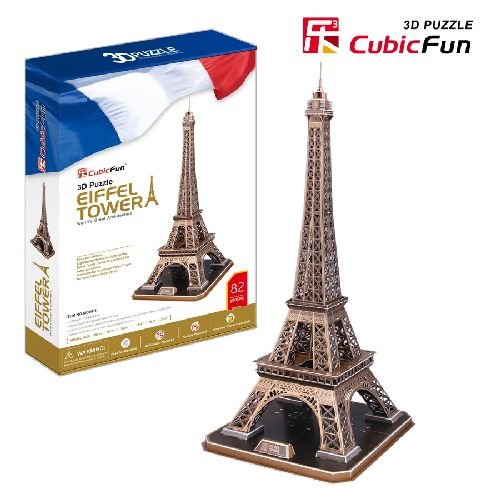 Cubic Fun, puzzle 3D Wieża Eiffel, 1528 Cubic Fun