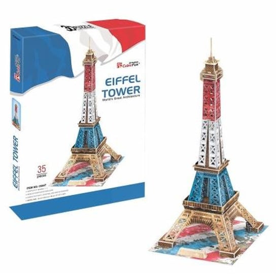 Cubic Fun, puzzle 3D Wieża Eiffla (edycja specjalna) Cubic Fun