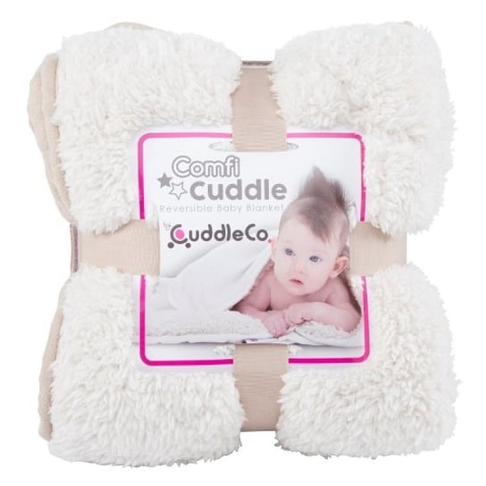 CuddleCo, Comfi-Cuddle XL, Kocyk dziecięcy, 100x140 cm, Beżowy CuddleCo