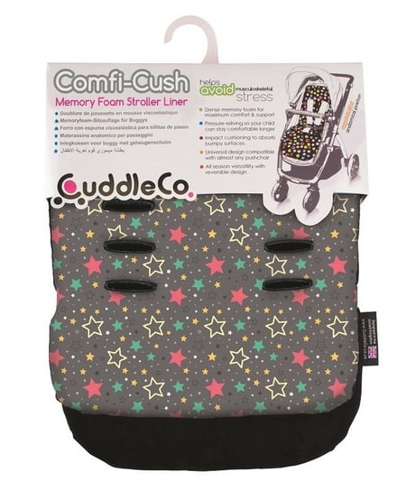 CuddleCo, Wkładka do wózka Comfi-Cush, Kolorowe Gwiazdki CuddleCo