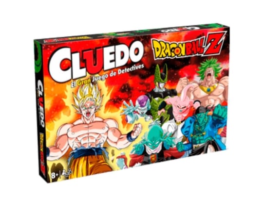 Cuedo Dragon Ball Z (wersja hiszpańska), gra planszowa, Winning Moves Winning Moves