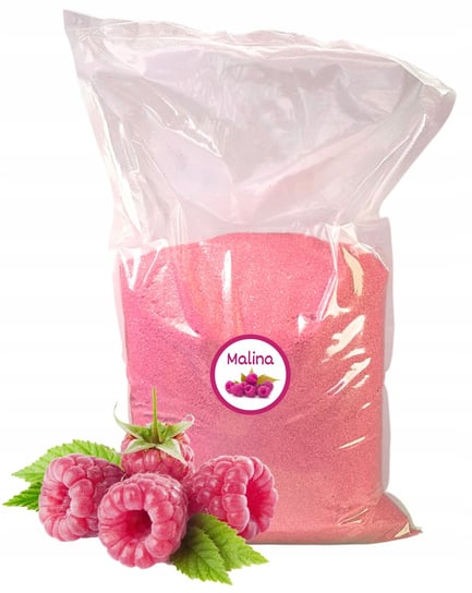 Cukier 5kg Różowy Malina Malinowy kolorowy worek ADMAJ