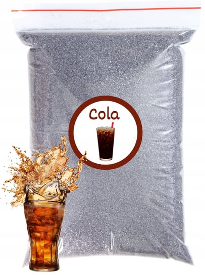 Cukier Czarny Cola 500g 0,5kg Colowy Czarny Szary ADMAJ