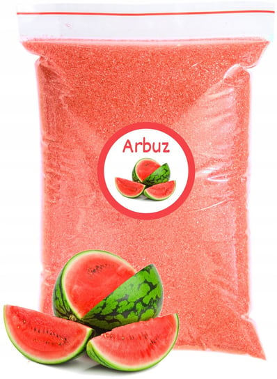 Cukier Do Waty Cukrowej Arbuz 1kg Arbuzowy Różowy Kolorowy Suchy ADMAJ