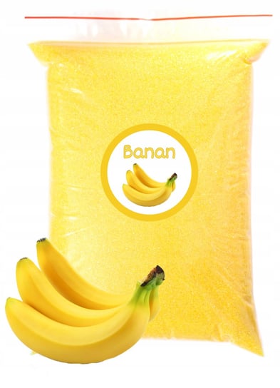 Cukier Do Waty Cukrowej Banan 1kg Bananowy Żółty Kolorowy Suchy ADMAJ