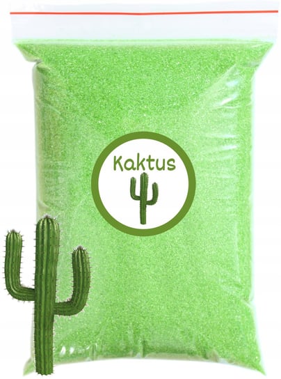 Cukier Do Waty Cukrowej Kaktus 1kg Kaktusowy Zielony Kolorowy Suchy ADMAJ