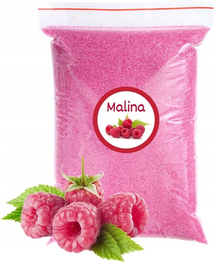 Cukier Do Waty Cukrowej Malina 1kg Malinowy Różowy Kolorowy Suchy ADMAJ
