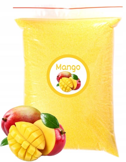 Cukier Do Waty Cukrowej Mango 1kg Żółty Kolorowy Suchy ADMAJ