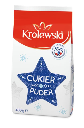 Cukier Królewski, cukier puder, 400 g Südzucker