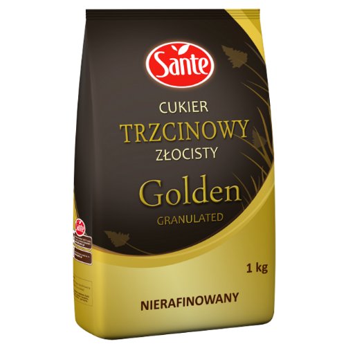 Cukier trzcinowy Golden Granulated 1kg Sante