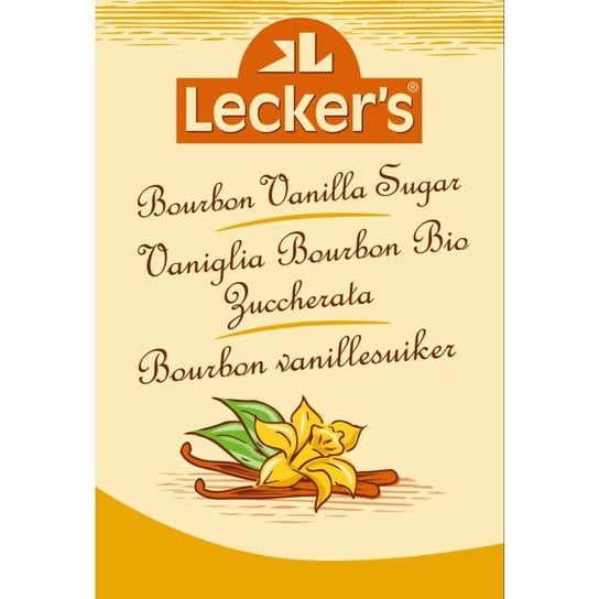 Cukier Waniliowy Bourbon BIO 8 g - Lecker's LECKER'S