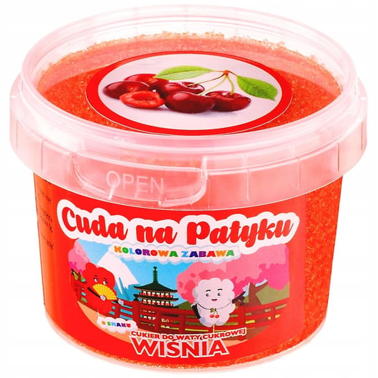 Cukier WIŚNIOWY WIŚNIA 100g Cuda na Patyku