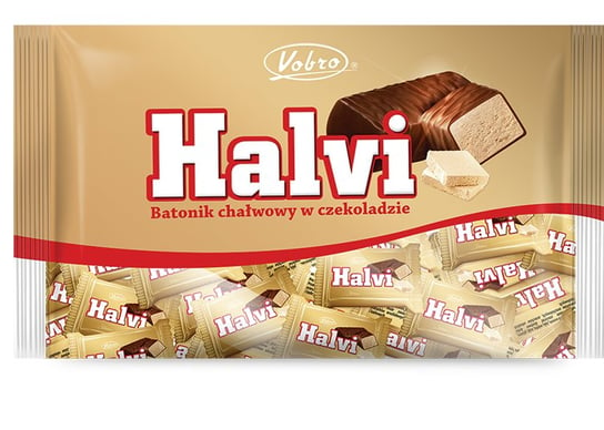 Cukierki Chałwowe w czekoladzie Halvi 1kg Vobro Vobro