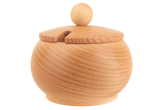 Cukierniczka drewniana mała - kompaktowa i praktyczna cukierniczka Woodcarver