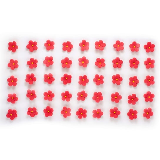 Cukrowe Kwiaty Jabłoni (Czerwone) Na Tort Urodzinowy Slado