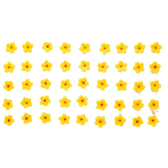 Cukrowe Kwiaty Jabłoni (Żółte) Na Tort Urodzinowy Slado